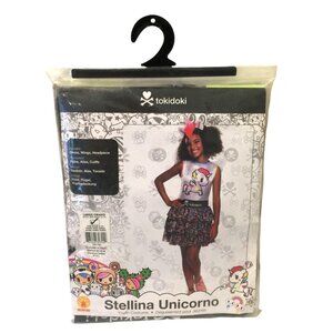 tokidoki Stellina UNICORNO Girls Large 12-14 Dress Wings Headpiece